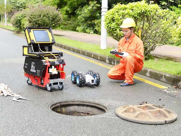 博山管道机器人检测